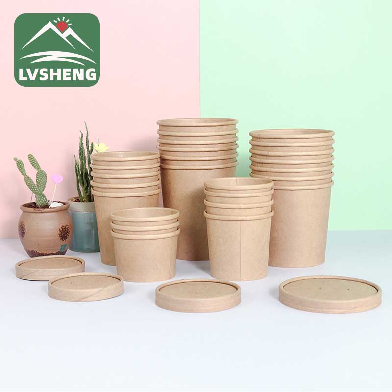 16 oz Kraft Paper Cup