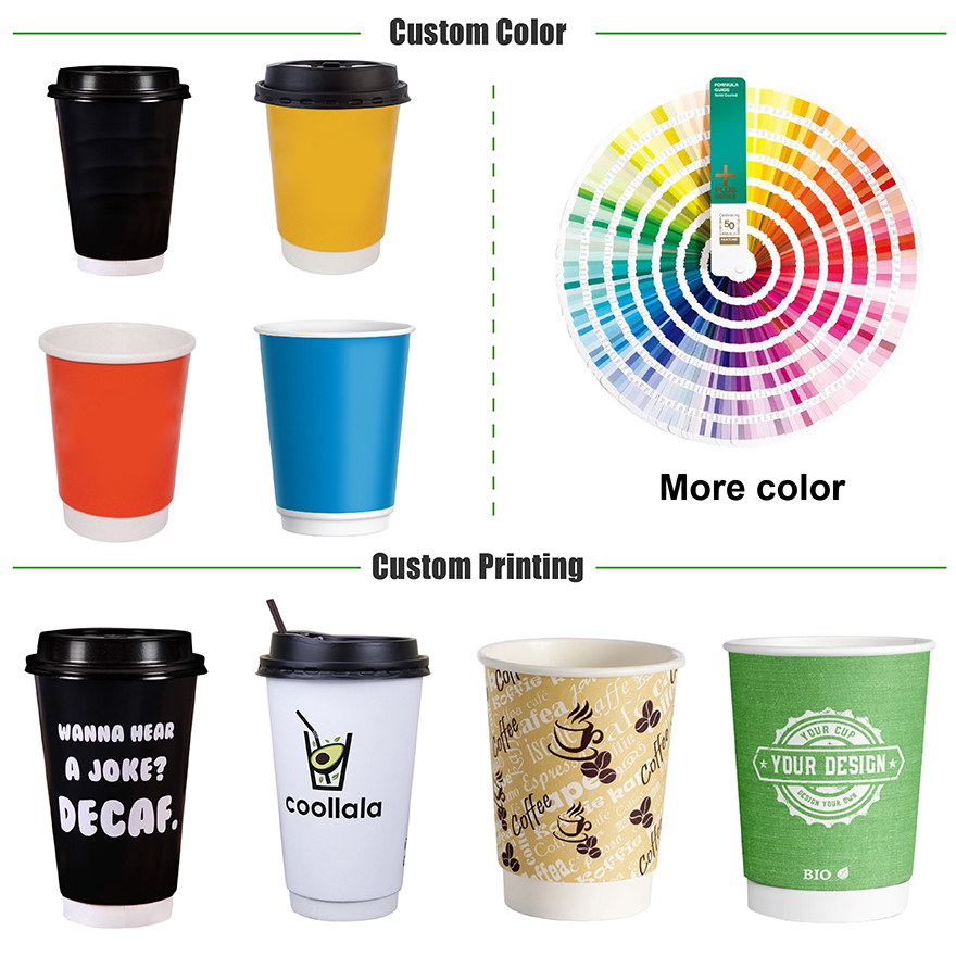 Noe om Paper Cup cmyk farger