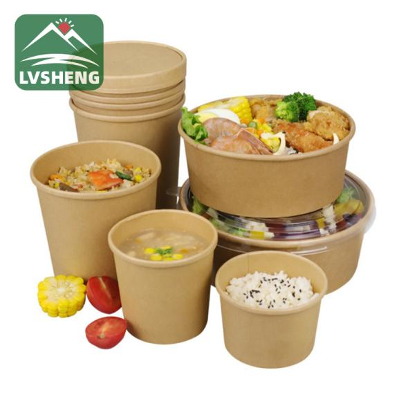 Kraft Paper Bowl Safe for Take Away Mat?