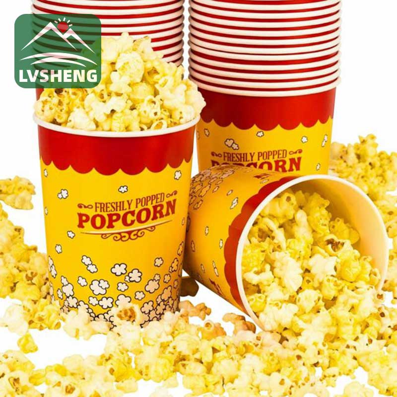 Papirbøtte Popcorn